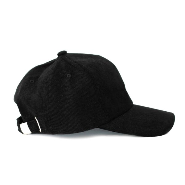Black Corduroy hat - we run the town